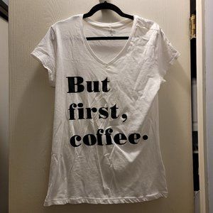 But first coffee XL Tshirt